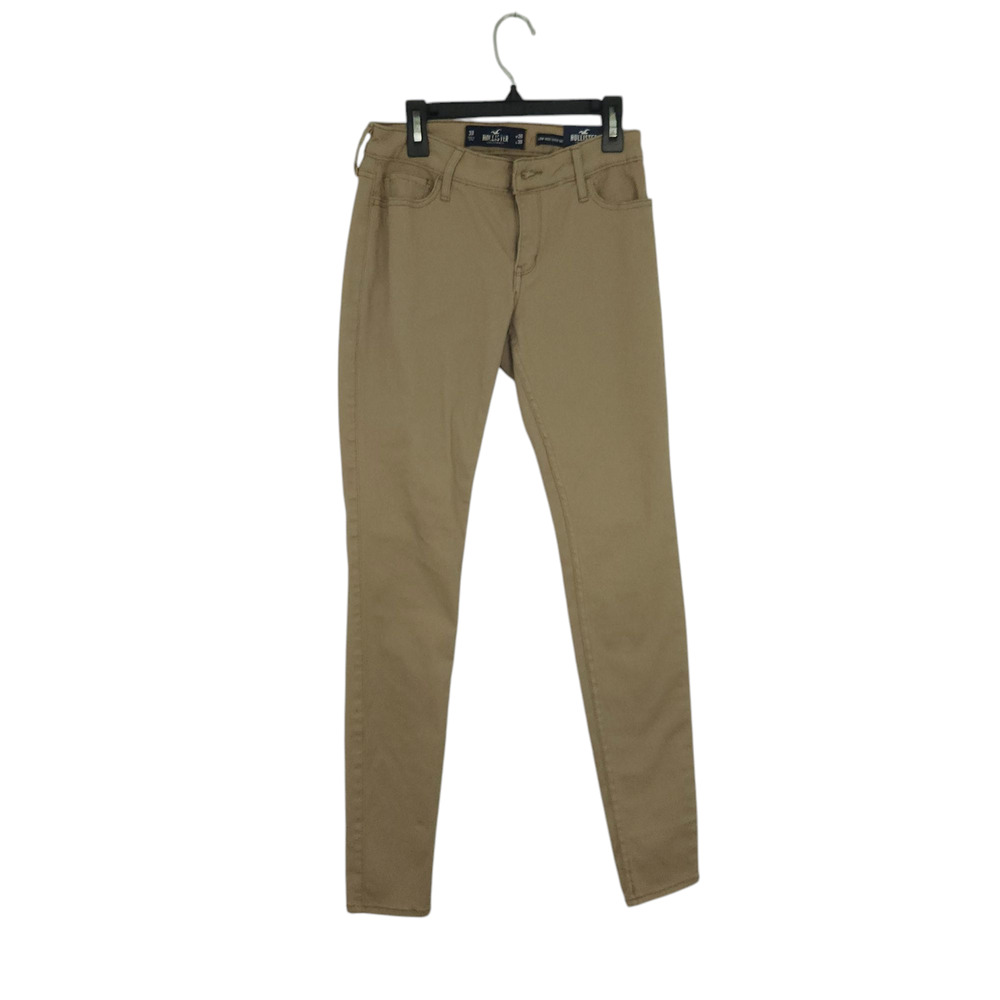 New Hollister Kahki Pants Size 3 Low-Rise Super Skinny Pants Uniform Pants